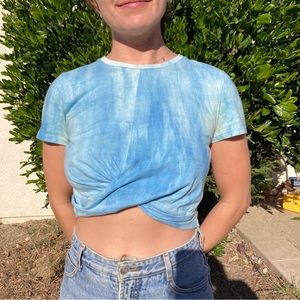 Blue Tie Dye T-shirt
